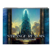 2026 Strange Realms 2 Fantasy Art Calendar Kalender (Titelbild)