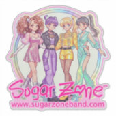 2026 Sugar Zone Band Aufkleber (Vorderseite)