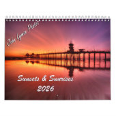 2026 Sunrise & Sunsets Calendar Kalender (Titelbild)