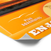 2026 Sunsets and Beach Vibes Calendar Poster (Ecke)