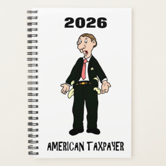 2026 Tax Planner IRS Joke Taxday Humor Funny Broke Planer