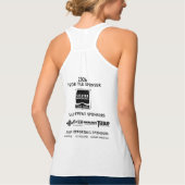 2026 Thunderbird Golf Sponsoren Tank Top (Rückseite)
