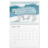 2026 Tier-Calligram-Kalender Kalender (Feb 2027)