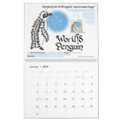 2026 Tier-Calligram-Kalender Kalender (Jan 2027)