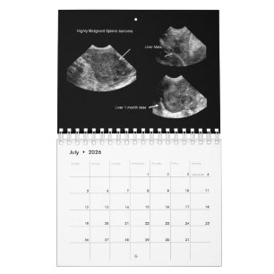 2026 Tiermedizinischer Ultraschallkalender Kalender