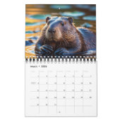 2026 Tierwelt Kalender (Mär 2026)