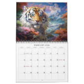 2026 Tigers Fantasy Art Kalender (Feb 2026)