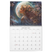 2026 Töchter der Moonlight Fantasy Art Kalender (Jan 2027)