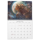 2026 Töchter der Moonlight Fantasy Art Kalender (Jan 2025)