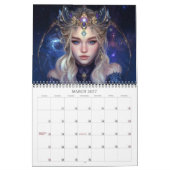 2026 Töchter von Starlight Fantasy Art Kalender (Mär 2027)