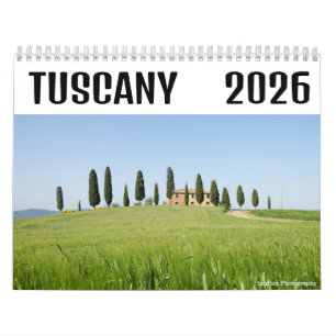 2026 Toskana Landschaftsfotografie Kalender