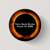 2026 Total Solar Eclipse Button (Vorderseite)