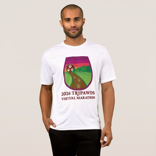 2026 Tripawds Marathon Performance  T-Shirt (Vorne ganz)
