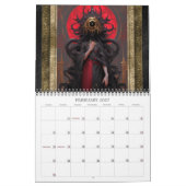 2026 Uncanny Gods Dark Fantasy Horror Art Calendar Kalender (Feb 2027)