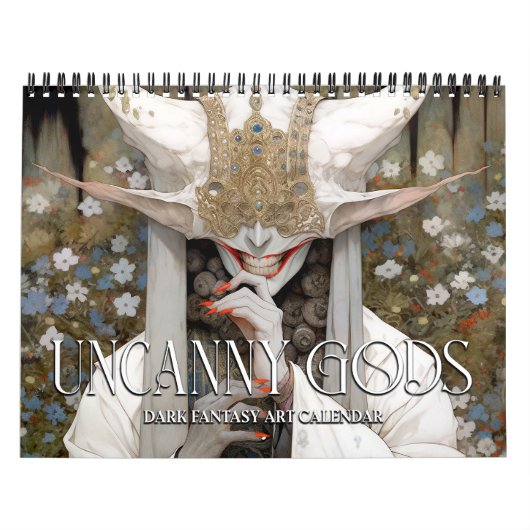 2026 Uncanny Gods Dark Fantasy Horror Art Calendar Kalender (Titelbild)