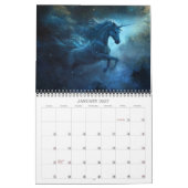 2026 Unicorns 2 Fantasy Art Calendar Kalender (Jan 2027)