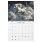 2026 Unicorns 2 Fantasy Art Calendar Kalender (Mär 2026)