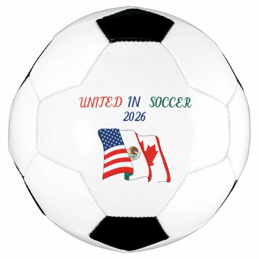 2026 Unity Fußball - USA Mexiko Kanada (Vorderseite)