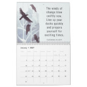 2026 Universal Year of Change Motivational Sayings Kalender (Jan 2027)