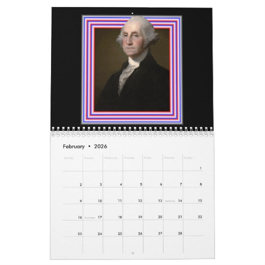 2026 UNIVERSELLER AMERIKANISCHER KALENDER (Feb 2026)