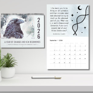 2026 Universelles Jahr des Wandels Motivationssprü Kalender