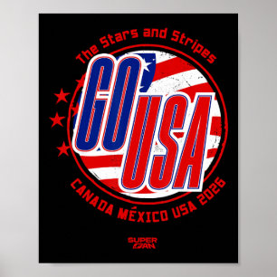 2026 USA Fußball-Fan-Weltmeisterschaft Poster