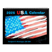 2026 USA KALENDER (Titelbild)