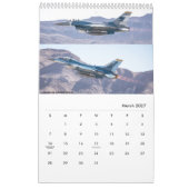 2026 USAF Calendar Kalender (Mär 2027)