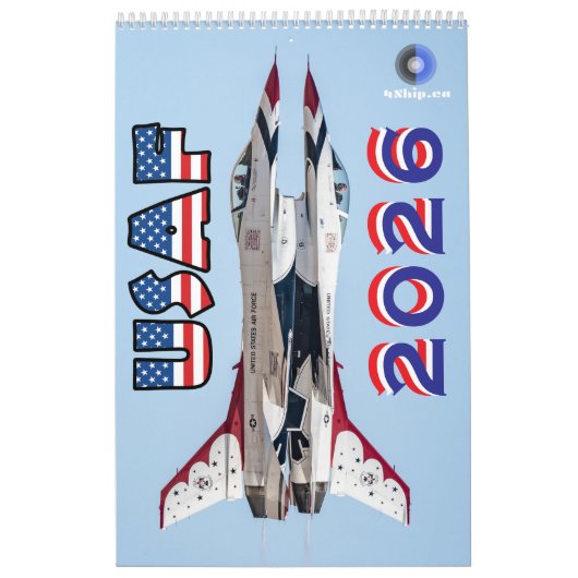2026 USAF Calendar Kalender (Titelbild)