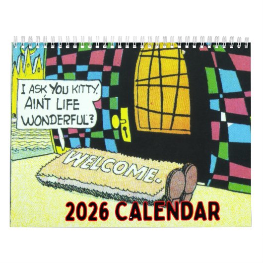 2026 Vintage Cliff Sterrett Wall Calendar Kalender (Titelbild)