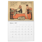 2026 Vintage Comic Art Wandkalender (Feb 2027)