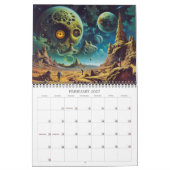2026 Visionäre Dimensionen 10 surreale Kunst Kalender (Feb 2027)