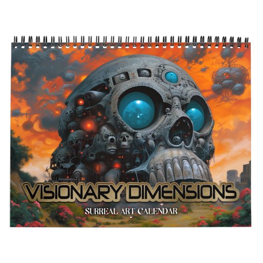 2026 Visionäre Dimensionen 10 surreale Kunst Kalender (Titelbild)