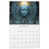 2026 Visionäre Dimensionen 5 Surreale Landschaften Kalender (Feb 2027)