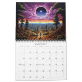 2026 Visionäre Dimensionen 5 Surreale Landschaften Kalender (Mär 2027)
