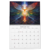2026 Visionäre Dimensionen 7 Surreale Art Kalender (Feb 2027)