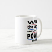 2026 Wahlen haben wir, das Volk, den Power Kaffeetasse (VorderseiteRechts)