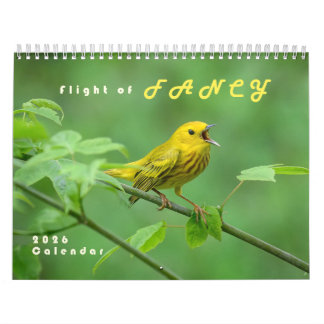 2026 Waldsänger - Originaler Vogel-Fotokalender Kalender