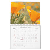 2026 Wall Calendar Flowers in Macro Photography Kalender (Mär 2026)