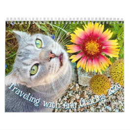2026 Wandkalender mit Ann Charles auf Reisen