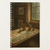 2026 Water Colorist's Studio Planner Planer (Vorderseite)