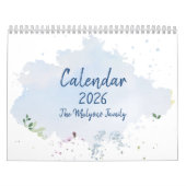 2026 Watercolor Landscape Calendar | Scenic Nature Kalender (Titelbild)