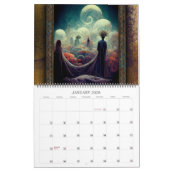 2026 Weckend Dreams Surreal Art Kalender (Jan 2026)