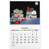 2026 Weihnachtskalender, Ein Jahr Kalender (Jan 2027)