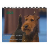 2026 Welsh Terrier Calendar Kalender (Titelbild)