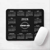2026 Werbeunternehmen-Logo Mousepad (Mit Mouse)