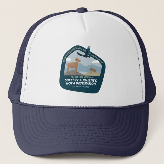 2026 Western Section Annual Meeting Trucker Hat Truckerkappe (Vorderseite)
