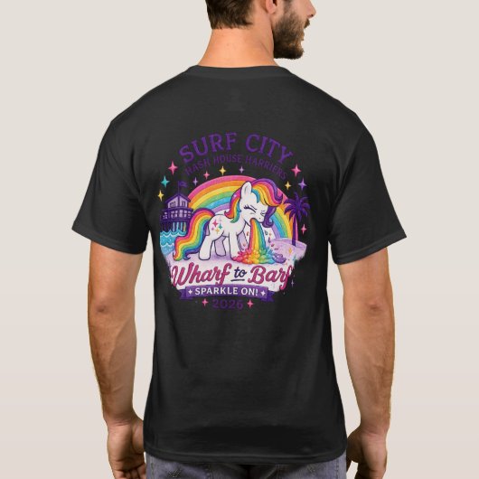 2026 Wharf zu Barf Shirt (Rückseite)