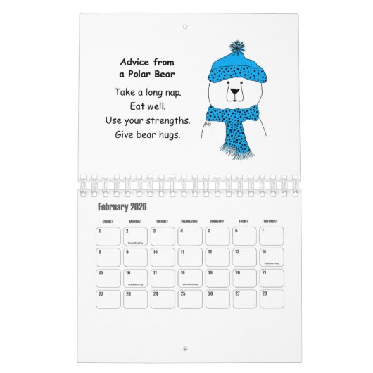 2026 Whimsical Animals Calendar ... Kalender (Feb 2026)