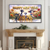 2026 Whimsical Animals Print/Samsung Frame TV Kuns Poster